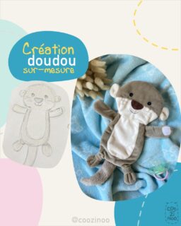 Création doudou loutre sur-mesure ! ✨

Marlène est une cliente particulière. En effet l’année dernière, elle m’avait déjà confié la confection d’un doudou, avec la reproduction du doudou d’enfance de sa soeur, qui allait devenir maman. Et quoi de mieux pour son futur petit neveu que ce cadeau symbolique : le même doudou que sa maman. 🥰
Et cette année, la vie a donné à Marlène la chance de devenir également maman ! 👶 Alors c’est sans hésitation qu’elle est revenue vers moi pour concevoir le doudou de son futur bébé.
Elle souhaitait un doudou plat loutre, tout en me laissant carte blanche. Alors j’ai imaginé un doudou plein de douceur pour les futurs câlins de bébé. Avec en supplément un attache-tétine assorti.
Et au vu du retour des parents, on peut dire que ce doudou est validé 😊

#doudoufaitmain #doudoucousumain #doudoupersonnalisé #creationsfrancaises #fabriqueenfrance artisanatfrancais creationartisanale creatricefrancaise doudouoriginal coozinoo doudouunique peluchefaitmain reproductiondoudou doudousurmesure creationdoudou sosdoudou creerdoudou creerdoudousurmesure creationdoudousurmesure recreerdoudou doudouloutre doudouplat