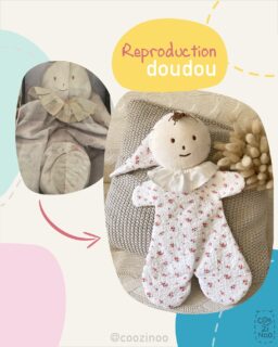 Reproduction doudous lutin range-pyjama ☘️

Quel plaisir de redonner vie à un doudou qui tient une place toute particulière dans le coeur de sa propriétaire 💕 !
Ici, c’est un challenge que j’ai réussi à relever pour le doudou d’enfance de Joanne, qui avait plus de 26 ans, et qui était dans un état très très dégradé. A vrai dire il n’en reste quasiment plus rien aujourd’hui. Seulement quelques morceaux, mais qui ont encore une très grande valeur sentimentale pour Joanne. Elle pourra ainsi les ranger bien à l’abris dans son nouveau doudou, sur lequel j’ai recréé une ouverture comme à son origine.

Si vous aussi vous voulez que je redonne vie à votre doudou d’enfance, je peux le reproduire à partir de simples photos. N’hésitez pas à me contacter pour en discuter plus en détails ! 

#doudoufaitmain #doudoucousumain #doudoupersonnalisé #creationsfrancaises #fabriqueenfrance #artisanatfrancais #creationartisanale #creatricefrancaise #doudouoriginal #coozinoo #doudouunique #peluchefaitmain #reproductiondoudou #doudousurmesure #creationdoudou #doudoudenfance #reproductionanciendoudou #avantapres #vieuxdoudou #renovationdoudou #reproductionvieuxdoudou #sosdoudou #doudouperdu #refairedoudoualidentique #recreerdoudou #doudoulutin