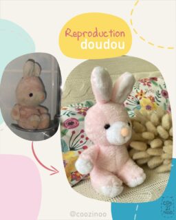 Reproduction doudou d’enfance lapin ✨

Voici l’histoire et la demande de Natacha : 
« Je vous contacte aujourd’hui au sujet de Panpan. Panpan est LE doudou qui a appartenu à ma fille de 34 ans maintenant. Il est devenu l’élu vers ses 2 ans environ jusqu’à ce qu’il soit perdu il y a une dizaine d’année dans les neiges de Savoie.

Panpan, comme de nombreux doudou a vécu mille et une vies au travers des années. Il l’a bien sûr accompagné à chaque déplacement lors de son enfance mais également à l’internat du lycée puis dans les différentes saisons qu’elle a pu faire dans les Alpes et à l’étranger.

Sa notoriété parmi les saisonniers lui a valu d’avoir sa propre page Facebook 😊.

Cela faisait un moment que j’avais eu l’idée de lui faire faire une reproduction de ce doudou encore regretté à ce jour mais sans aller plus loin. Or, ma fille sera maman d’ici un mois et cela m’a semblé être l’occasion idéale pour faire aboutir ce projet. » 

Evidemment, un projet comme celui-ci ne se refuse pas. Il fallait que je ressuscite Panpan ! Et à la lecture du retour de Natacha, la surprise pour sa fille a été très riche en émotions, elle qui ne pensait plus jamais pouvoir revoir un jour Panpan ! 🥹

#reproductiondoudou #doudoudenfance #refairedoudoualidentique #recreerdoudou #doudouperdu reproductionanciendoudou doudoufaitmain doudoucousumain creationsfrancaises fabriqueenfrance artisanatfrancais creationartisanale creatricefrancaise doudouoriginal coozinoo doudousurmesure creationdoudou avantapres vieuxdoudou renovationdoudou reproductionvieuxdoudou sosdoudou