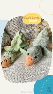 Reproduction doudou d’enfance canard ✨

Le doudou d’enfance de Mathilde se trouve aujourd’hui bien déplumé après de nombreuses années à ses côtés ! 😊

Un p’tit coup de baguette magique (enfin, plutôt de nombreuses heures de couture 😅), et revoilà un p’tit canard tout doux à câliner de nouveau !

.
#reproductiondoudou #doudoudenfance #refairedoudoualidentique #recreerdoudou #doudouperdu reproductionanciendoudou doudoufaitmain doudoucousumain creationsfrancaises fabriqueenfrance artisanatfrancais creationartisanale creatricefrancaise doudouoriginal coozinoo doudousurmesure creationdoudou avantapres vieuxdoudou renovationdoudou reproductionvieuxdoudou sosdoudou doudoucanard