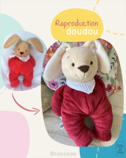 Reproduction doudou lapin ❤️ 

Emma a fait appel à mes services pour obtenir une réplique de son doudou dont il ne reste plus rien aujourd’hui malheureusement. J’ai pu effectué le travail grâce à une photo du modèle d’origine retrouvée sur Internet.

#doudoufaitmain #doudoucousumain #doudoupersonnalisé #creationsfrancaises #fabriqueenfrance #artisanatfrancais #creationartisanale #creatricefrancaise #doudouoriginal #coozinoo #doudouunique #peluchefaitmain #reproductiondoudou #doudousurmesure #creationdoudou #doudoudenfance #reproductionanciendoudou #avantapres #vieuxdoudou #renovationdoudou #reproductionvieuxdoudou #sosdoudou #doudouperdu #refairedoudoualidentique #recreerdoudou #reproductiondoudoulapin #doudoulapin