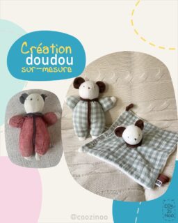 Création doudou souris sur-mesure ! ✨

Lucie m’a contacté pour faire une adorable suprise à sa soeur, sur le point d’avoir son premier enfant. Sur la base du doudou d’enfance de sa soeur, elle a souhaité que je confectionne un duo de doudous assortis : le doudou d’origine dans une couleur différente, et son compagnon en version doudou plat. 💚

#doudoufaitmain #doudoucousumain #doudoupersonnalisé #creationsfrancaises #fabriqueenfrance artisanatfrancais creationartisanale creatricefrancaise doudouoriginal coozinoo doudouunique peluchefaitmain reproductiondoudou doudousurmesure creationdoudou sosdoudou creerdoudou creerdoudousurmesure creationdoudousurmesure recreerdoudou doudousouris