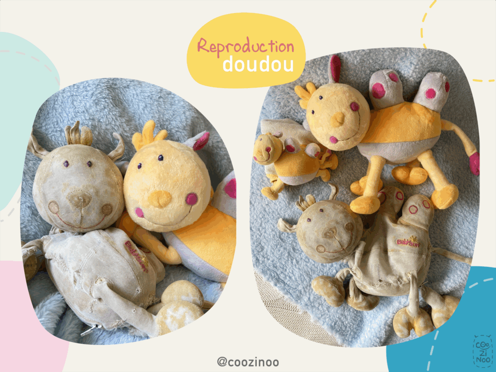 reproduction doudou chameau